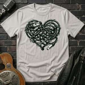 Cable Heart T-Shirt