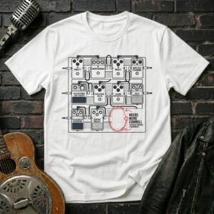 Cowbell for Pedalboard T-Shirt