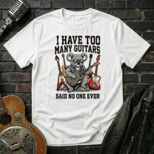 Too Many Guitars 11 T-Shirt